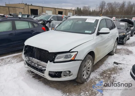 2014 Audi Q5 2.0T Premium из США, поврежденный, VIN WA1LFAFP9EA010141
